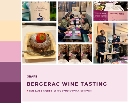 Bergerac Wine Tasting (📍LETS Café & Atelier, Paris 08)